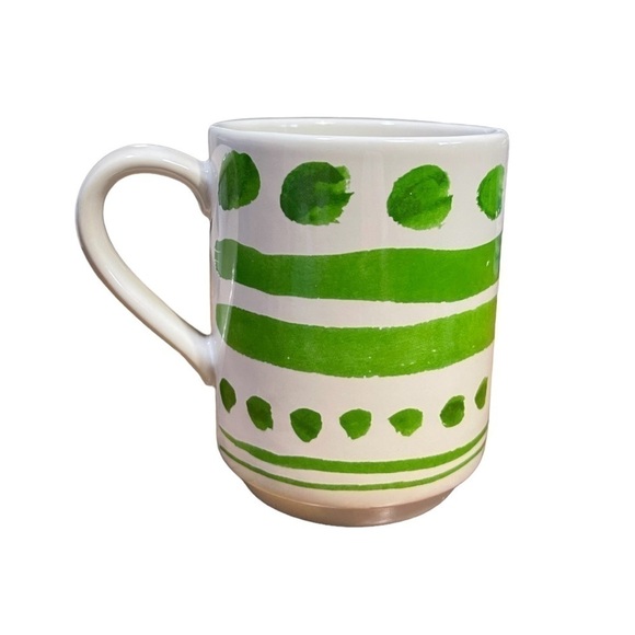 Kate Spade ♠️ Lennox Good Tasting Stacking Coffee Mugs - Set of 4 - Picture 6 of 8